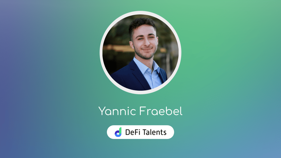 DeFi Talents Mentor – Yannic Fraebel