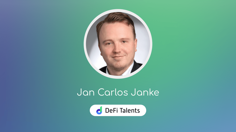 DeFi Talents Mentor – Jan Carlos Janke