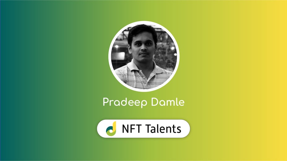 NFT Talents Mentor – Pradeep Damle