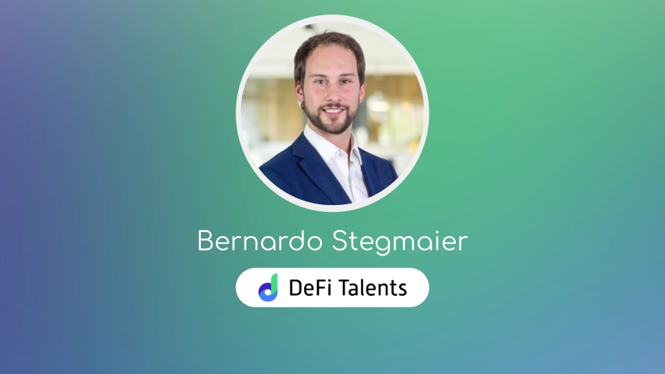 DeFi Talents Mentor – Bernardo Stegmaier