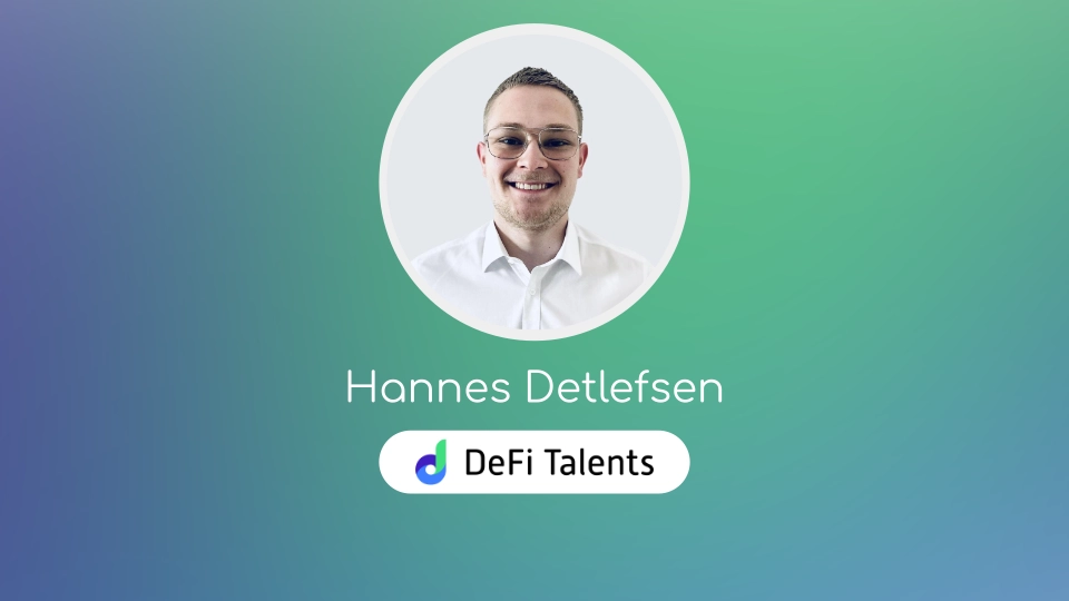 DeFi Talents Mentor – Hannes Detlefsen