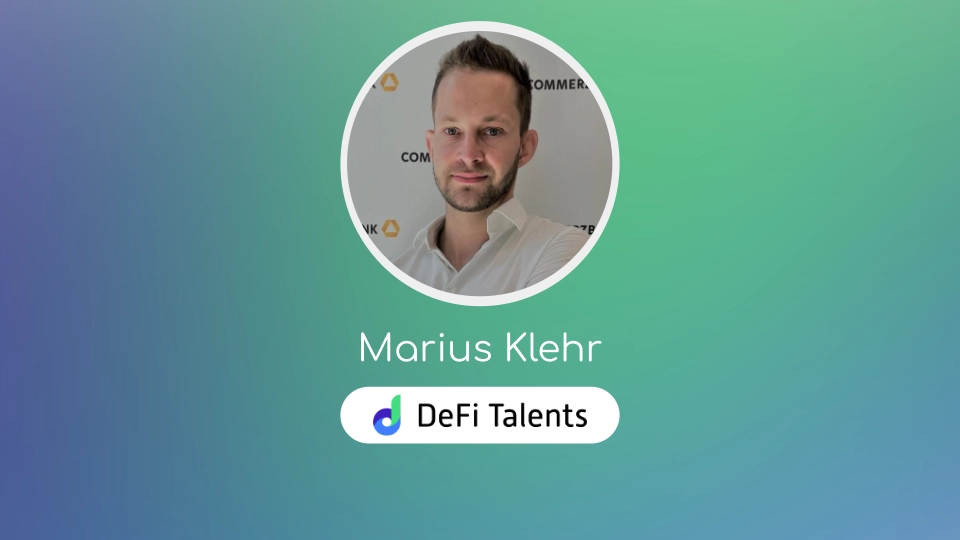 DeFi Talents Mentor – Marius Klehr