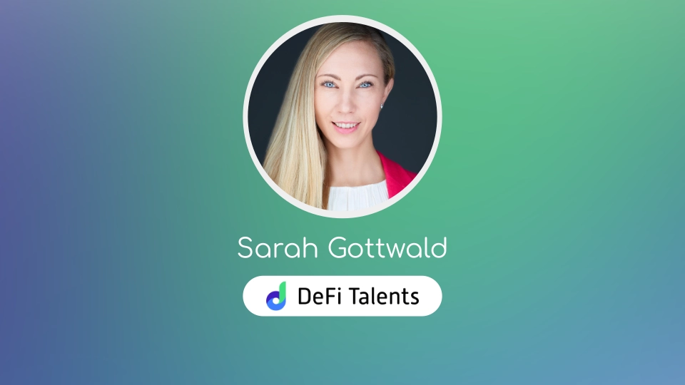 DeFi Talents Mentor – Sarah Gottwald