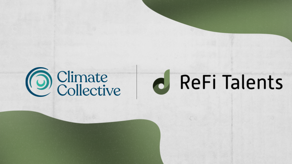 Partnership announcement with Climate Collective