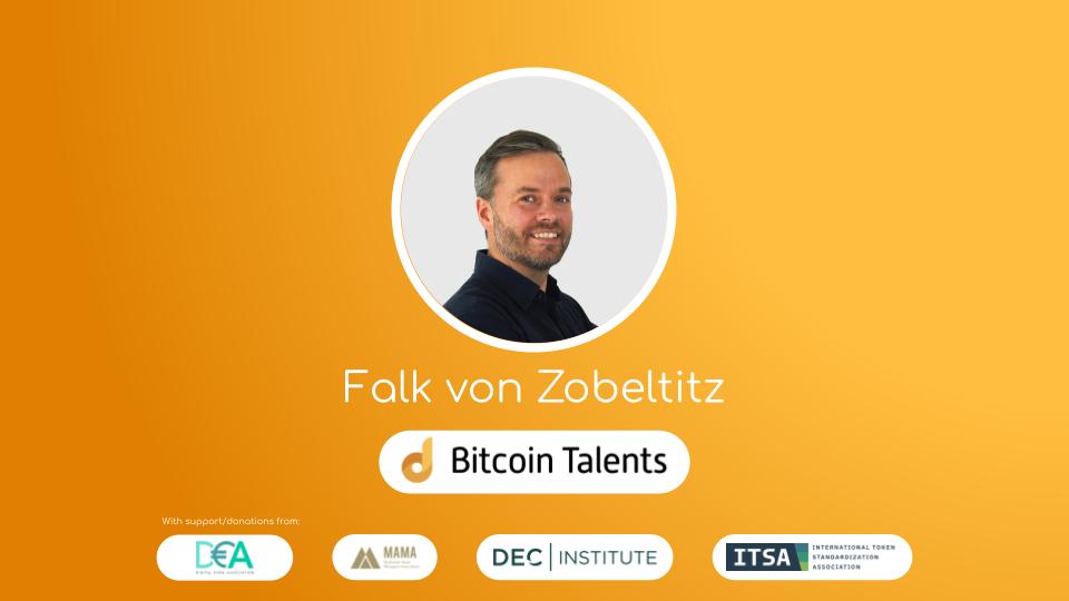 Bitcoin Talents Mentor – Falk von Zobeltitz