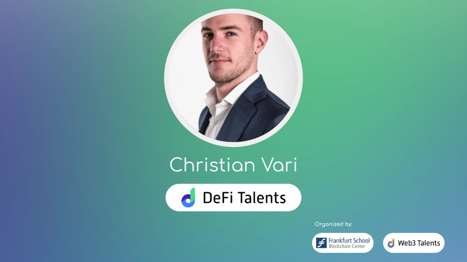 DeFi Talents Mentor – Christian Vari