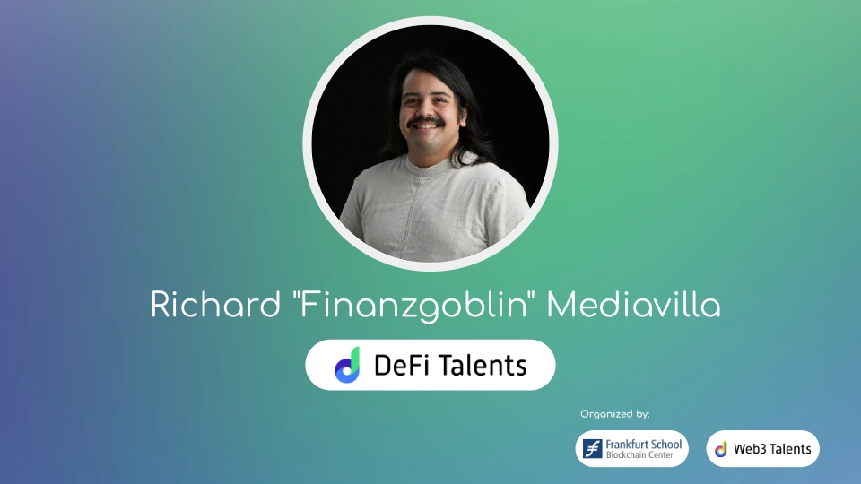 DeFi Talents Mentor – Richard Mediavilla